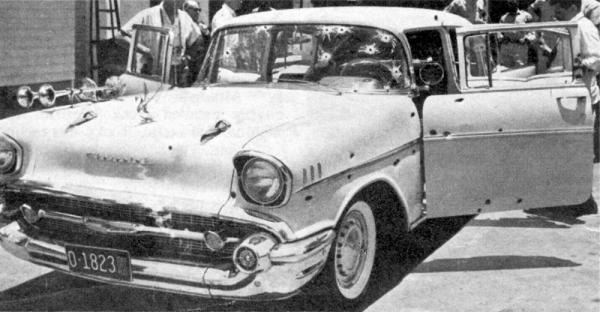 La Chevy del 57 in cui ‎Trujillo trovò la morte‎