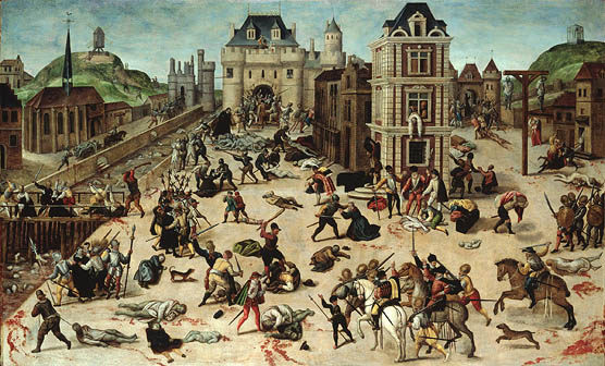 François Dubois (1529–1584): il massacro di san Bartolomeo