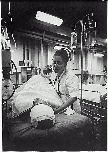Hospital ship USS Repose, October 1967 