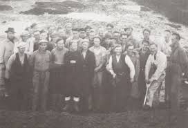 1936: Operai islandesi. Icelandic Workers. íslenskir verkamenn.