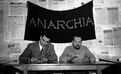 Mediolanenses anarchistae Vurchio et Iosephus Pinelli.
