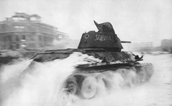 Fronte russo. Gennaio 1943. Controffensiva sovietica nei pressi di Stalingrado