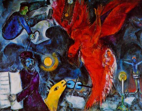 Chagall - La chute de l'ange