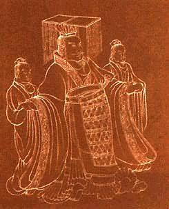 Emperor Wu of Han Dynasty. L'Imperatore Wu della dinastia Han.