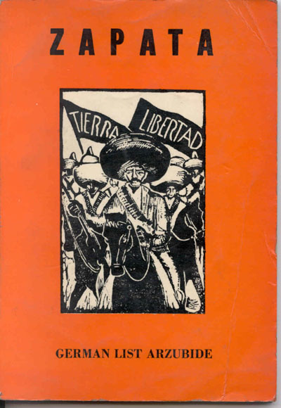 Germán List Arzubide, "Zapata. Exaltación", 1927